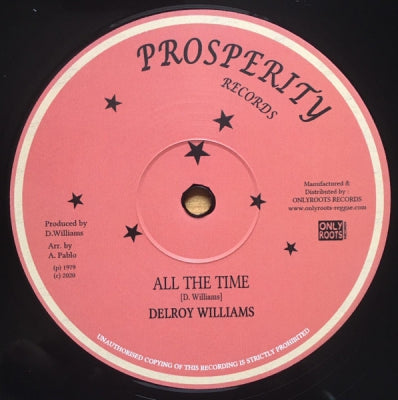 DELROY WILLIAMS - All The Time