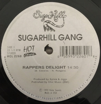 THE SUGARHILL GANG - Rappers Delight