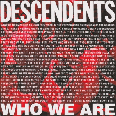 DESCENDENTS - Who We Are