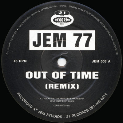 JEM 77 - Out Of Time (Remix)