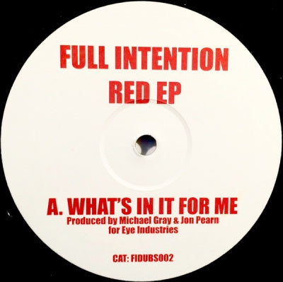 FULL INTENTION - Red EP