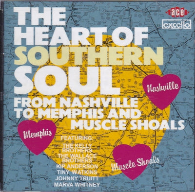 VARIOUS - The Heart Of Southern Soul, From Nashville To Memphis And Muscle Shoals