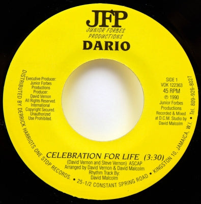 DARIO - Celebration For Life / Version