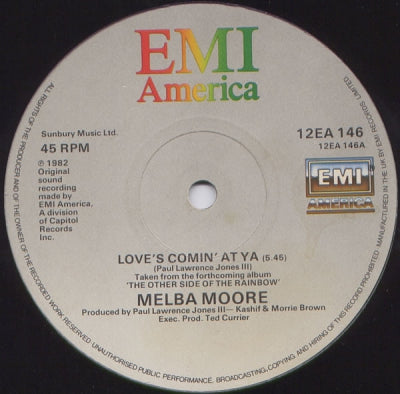 MELBA MOORE - Love's Comin' At Ya