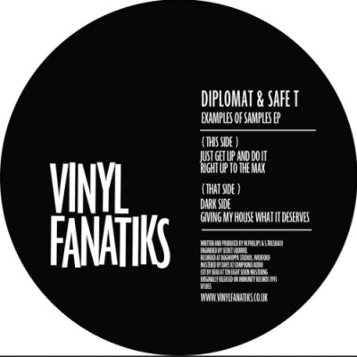 DIPLOMAT & SAFE T. - Examples Of  Samples EP