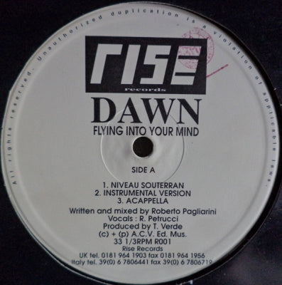 DAWN - Flying Into Your Mind
