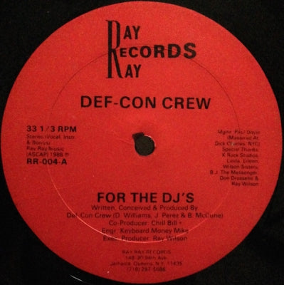DEF-CON CREW - For The DJ's