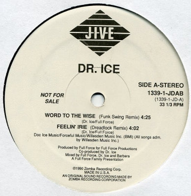 DR. ICE - Word To The Wise