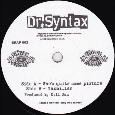 DR. SYNTAX - She's Quite Some Picture / Maxmiller