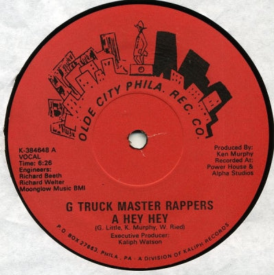 G TRUCK MASTER RAPPERS - A Hey Hey