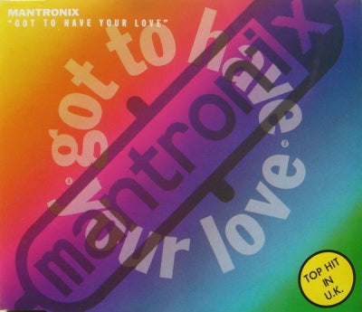 MANTRONIX - Got to have your love