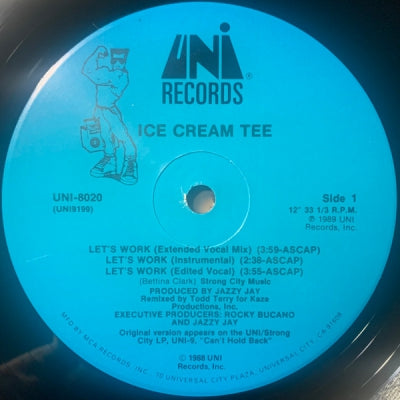 ICE CREAM TEE - Let's Work
