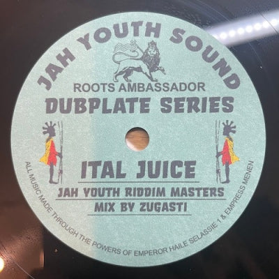 JAH YOUTH RIDDIM MASTERS - Ital Juice / More Juice