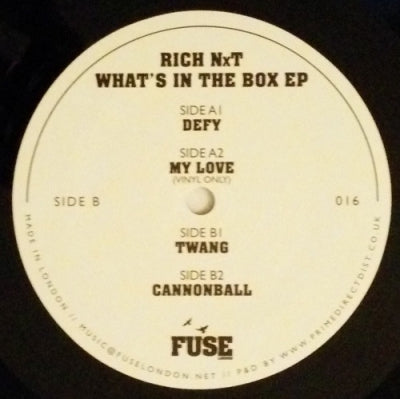 RICH NXT - What's In The Box EP