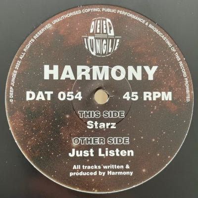 HARMONY - Just Listen / Starz