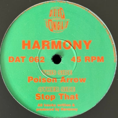 HARMONY - Stop That / Poison Arrow