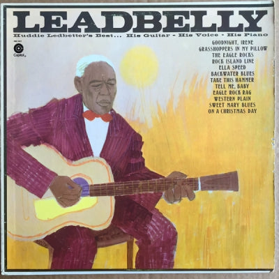 LEADBELLY - Huddie Ledbetter's Best... His Guitar - His Voice - His Piano