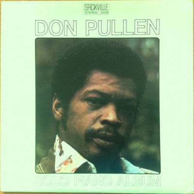 DON PULLEN - Solo Piano Album
