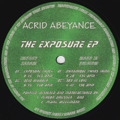 ACRID ABEYANCE - The Exposure EP