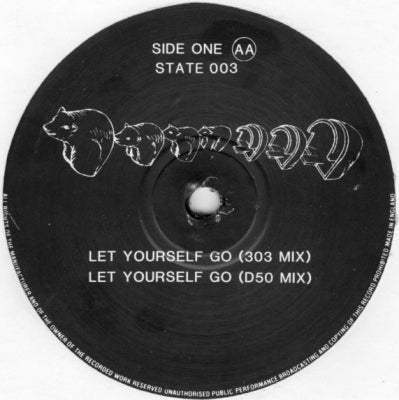 808 STATE - Let Youself Go / Deepville