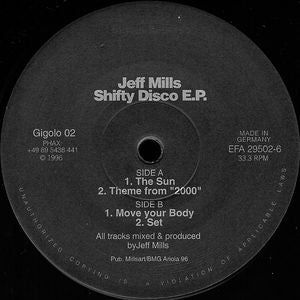 JEFF MILLS - Shifty Disco