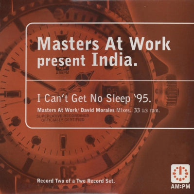 MASTERS AT WORK feat. INDIA - I Cant Get No Sleep 95