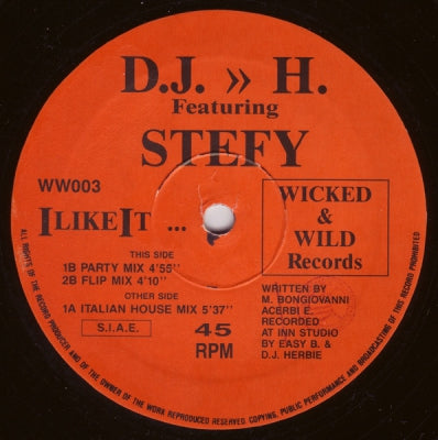DJ>H feat. STEFY - I Like It