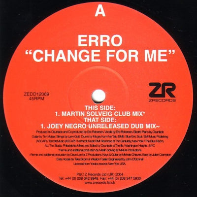 ERRO - Change For Me