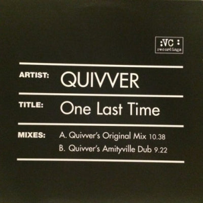 QUIVVER - One Last Time