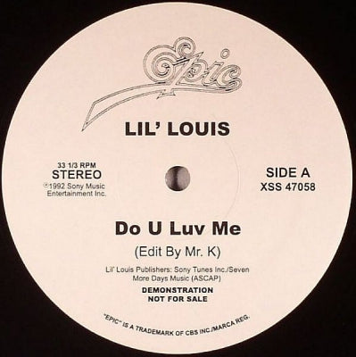 LIL LOUIS - Do You Luv Me (Danny krivit edit)