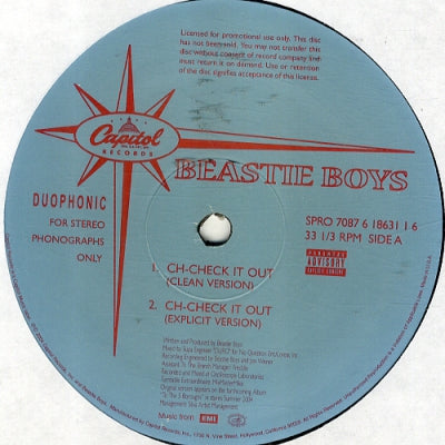 BEASTIE BOYS - Ch-Check It Out