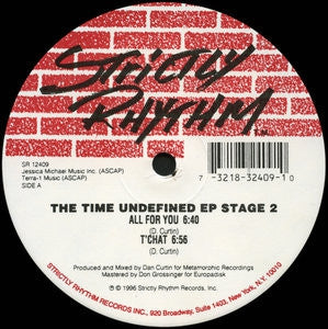 DAN CURTIN - Time Undefined EP Stage 2