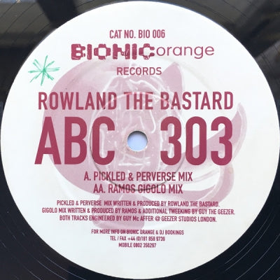 ROLAND THE BASTARD - ABC 303