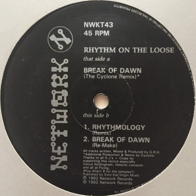 RHYTHM ON THE LOOSE - Break Of Dawn / Rhythmology