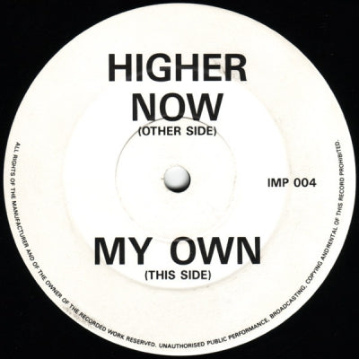 DJ SEDUCTION - Higher Now / My Own