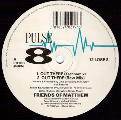 FRIENDS OF MATTHEW - Out There / Obey