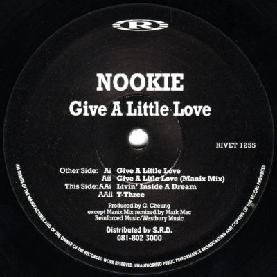 NOOKIE - Give A Little Love / Livin' Inside A Dream / T-Three.