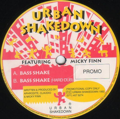 URBAN SHAKEDOWN FEATURING MICKY FINN - Bass Shake