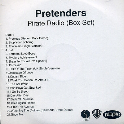 THE PRETENDERS - Pirate Radio