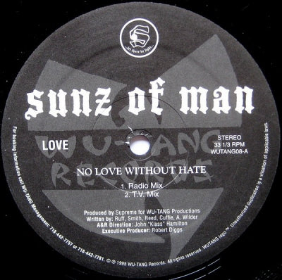 SUNZ OF MAN - No Love Without Hate