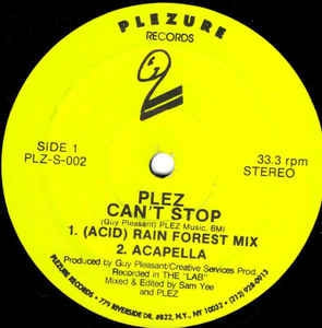 PLEZ - Can't Stop / Miss Thang