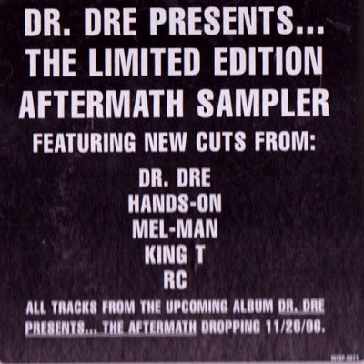 DR. DRE - Dr. Dre Presents...The Limited Edition Aftermath Sampler