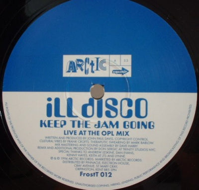 ILL DISCO - Keep The Jam Going