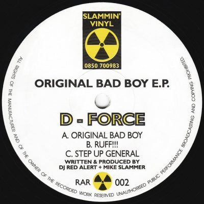 D-FORCE - Original Bad Boy E.P.