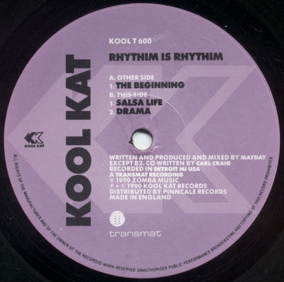 RHYTHIM IS RHYTHIM - The Beginning / Salsa Life / Drama