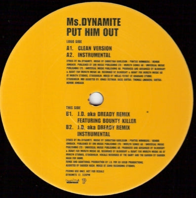 MS. DYNAMITE - Put Him Out