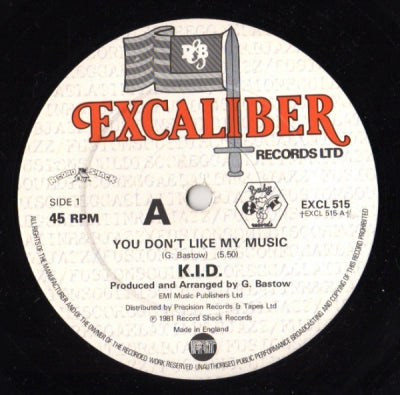 K.I.D. - You Don't Like My Music?!  (Hupendi Muziki Wangu?!) / It's Hot