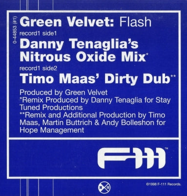 GREEN VELVET - Flash - remixes
