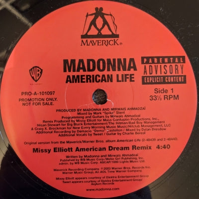 MADONNA - American Life - American Dream Remixes