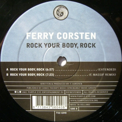 FERRY CORSTEN - Rock Your Body Rock